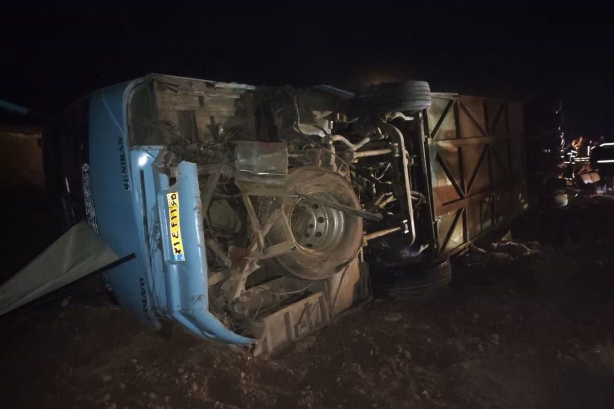 فیلم| جان باختن 6 دانش آموز کرمانی در سانحه واژگونی اتوبوس فیلم| جان باختن 6 دانش آموز کرمانی در سانحه واژگونی اتوبوس | دیلی فوتبال