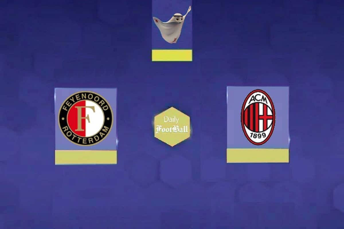 نتیجه بازی میلان و فاینورد در پلی آف لیگ قهرمانان اروپا 2025-2024 نتیجه بازی میلان و فاینورد در پلی آف لیگ قهرمانان اروپا 2025-2024 | دیلی فوتبال