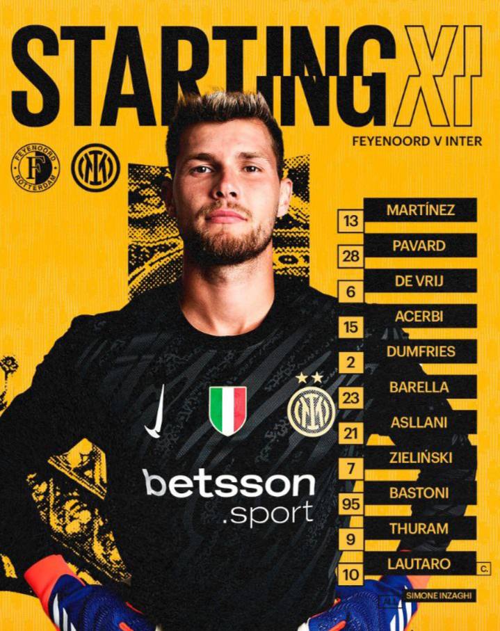 مهدی طارمی روی نیمکت اینتر مقابل فاینورد برای بازی امشب 15 اسفند 1403 مهدی طارمی روی نیمکت اینتر مقابل فاینورد برای بازی امشب 15 اسفند 1403 | دیلی فوتبال