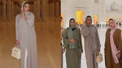 عکس| حجاب جورجینا رودریگز در مسجد شیخ زاید | دیلی فوتبال