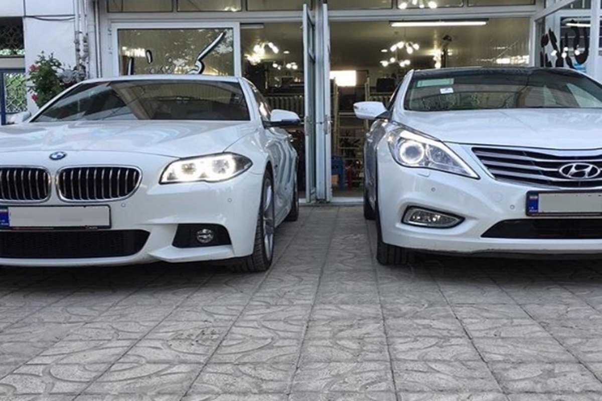 عکس| قیمت های باور نکردنی اجاره خودروهای لوکس در ایران | دیلی فوتبال