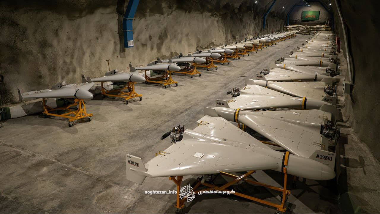 عکس| تصاویر جدید از تونل‌های پهپادی نیروی هوافضای سپاه | دیلی فوتبال