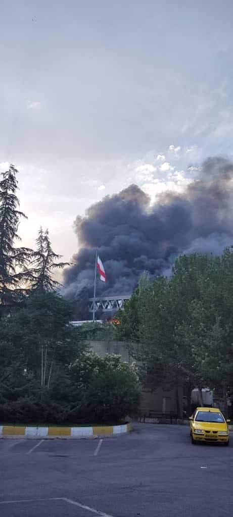 عکس| ساختمان شیشه ای صداوسیما پس از حمله وحشیانه اسرائیل عکس| ساختمان شیشه ای صداوسیما پس از حمله وحشیانه اسرائیل | دیلی فوتبال