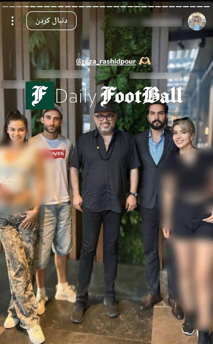 عکس| رضا رشیدپور در جمع هرزه های عشق ابدی | دیلی فوتبال