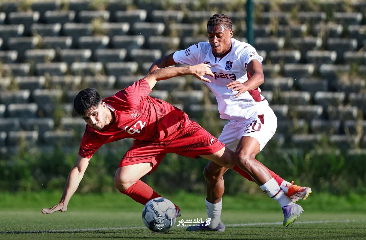 نتیجه و خلاصه بازی دوستانه پرسپولیس و ترابزون اسپور امروز چهارشنبه 1 مرداد 1404 | دیلی فوتبال