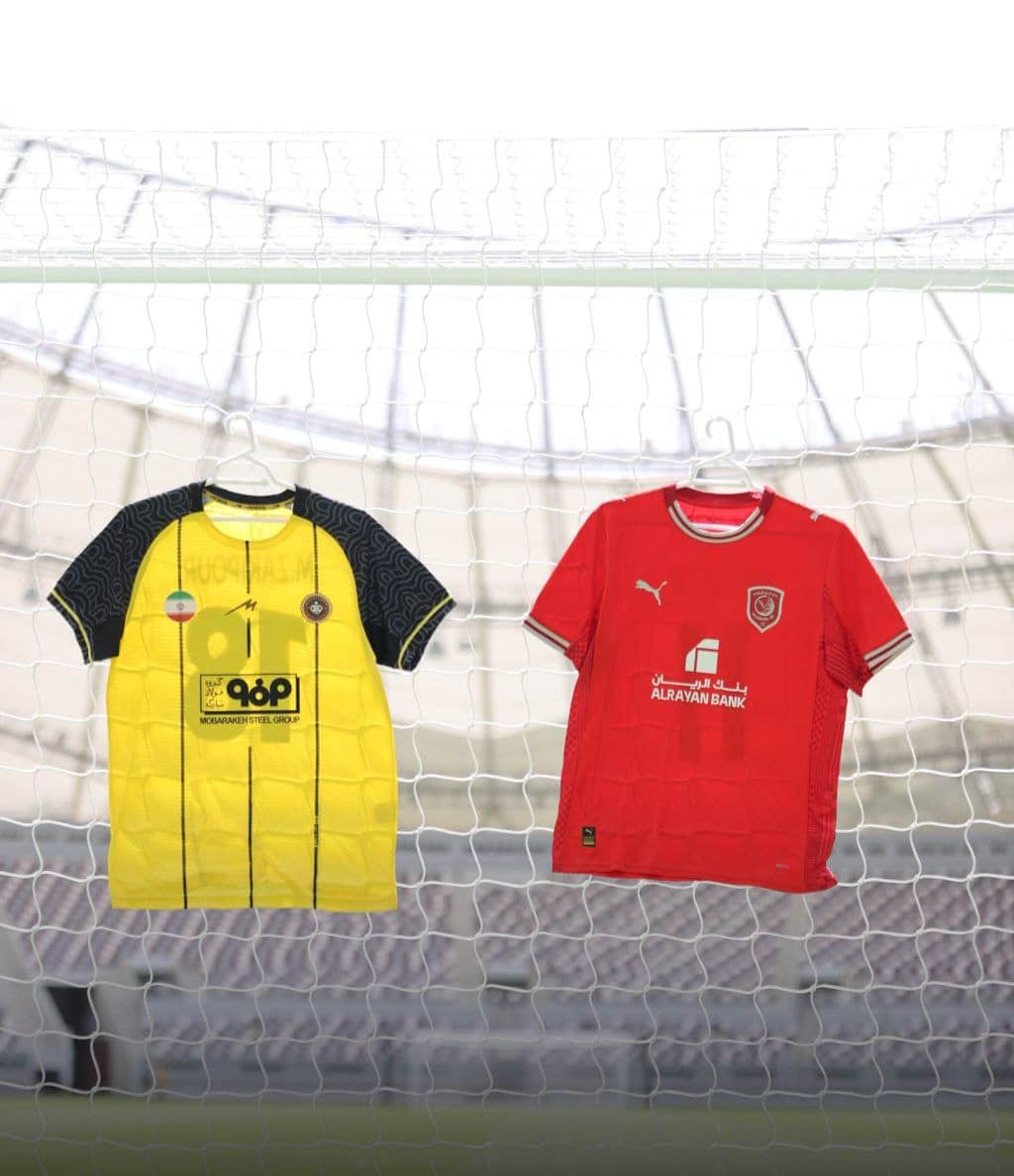 عکس| لباس سپاهان و الدحیل برای بازی پلی آف لیگ نخبگان آسیا | دیلی فوتبال