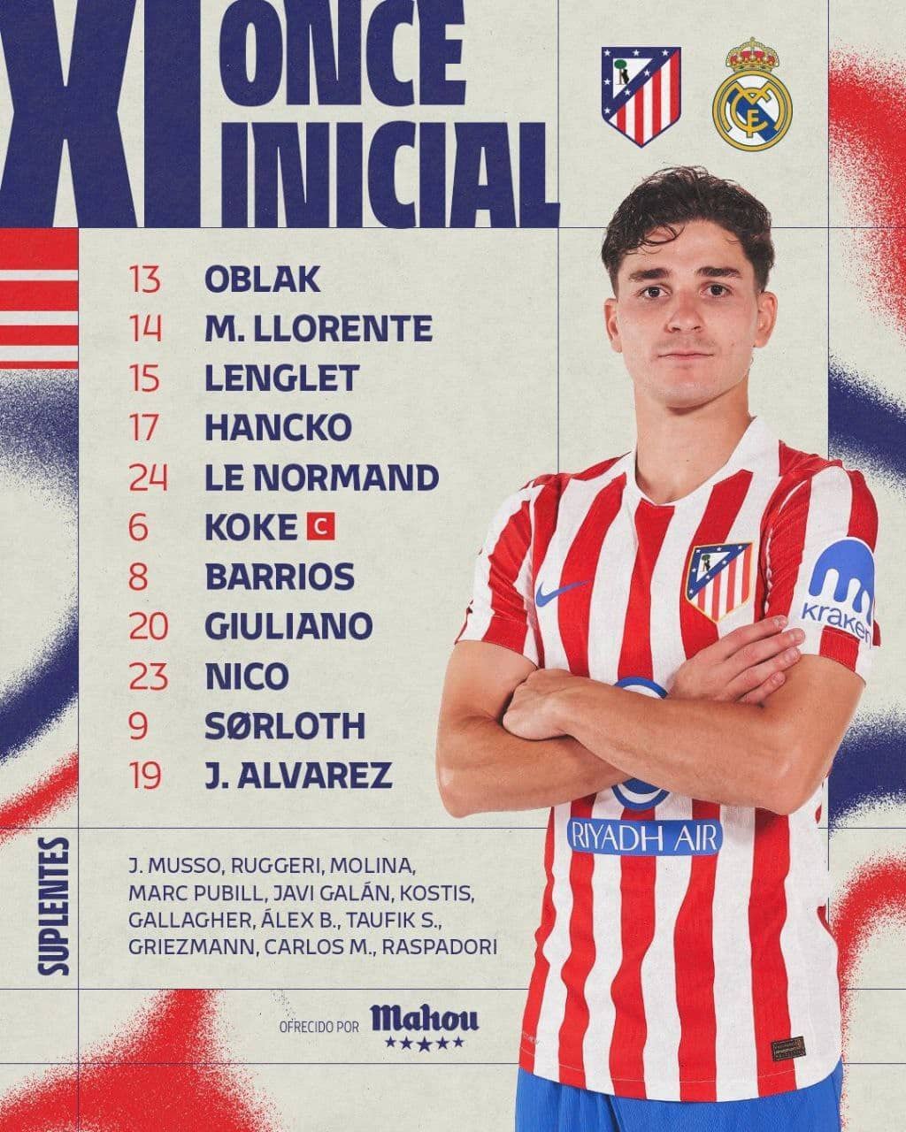 ترکیب رئال مادرید و اتلتیکو مادرید برای بازی امروز 5 مهر 1404 | دیلی فوتبال