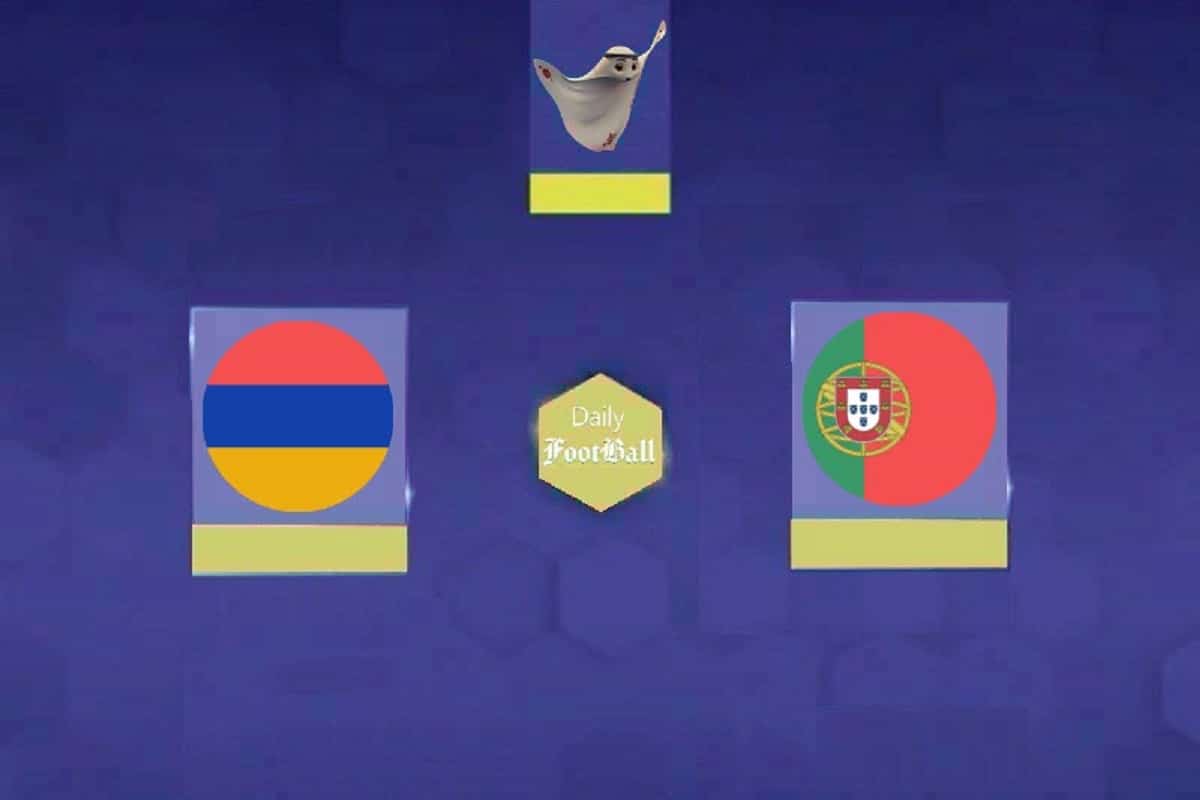 نتیجه بازی پرتغال و ارمنستان؛ پیروزی یاران کریستیانو رونالدو در مقدماتی جام جهانی 2026 نتیجه بازی پرتغال و ارمنستان؛ پیروزی یاران کریستیانو رونالدو در مقدماتی جام جهانی 2026 | دیلی فوتبال