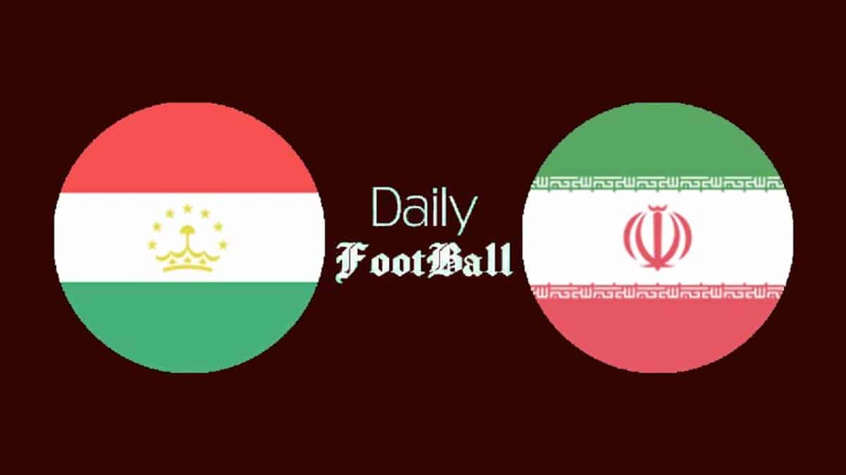 ساعت بازی ایران و تاجیکستان امروز پنجشنبه 13 شهریور 1404 ساعت بازی ایران و تاجیکستان امروز پنجشنبه 13 شهریور 1404 | دیلی فوتبال