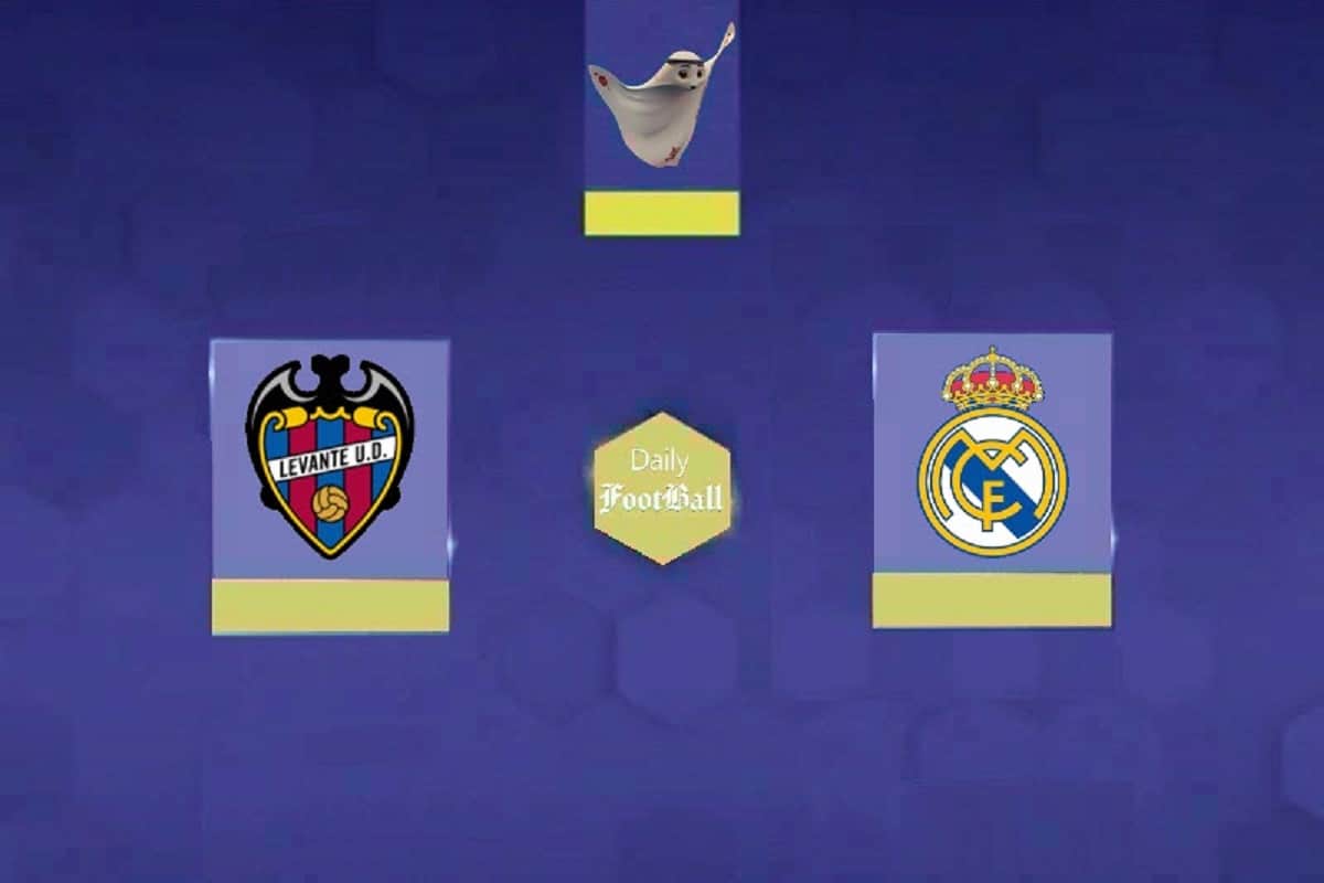 نتیجه بازی رئال مادرید و لوانته در هفته ششم لالیگا نتیجه بازی رئال مادرید و لوانته در هفته ششم لالیگا | دیلی فوتبال