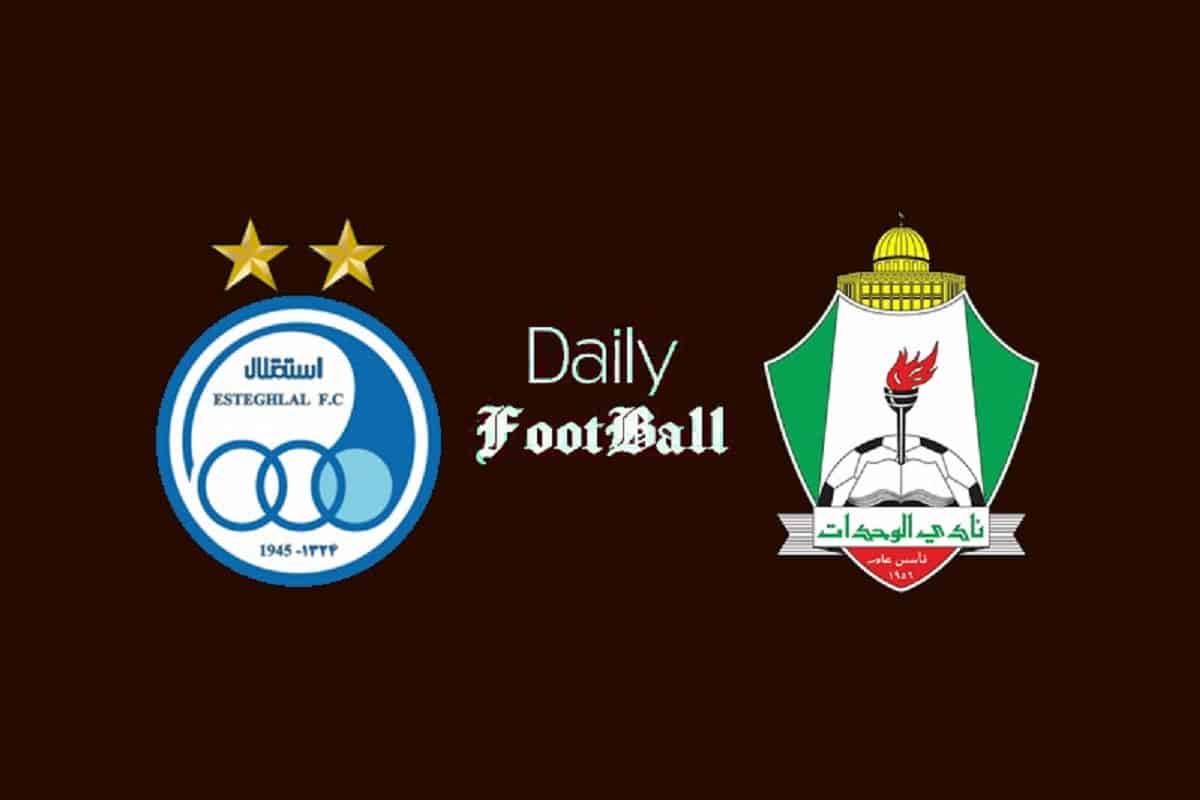 ساعت بازی استقلال و الوحدات امروز چهارشنبه 14 آبان 1404 ساعت بازی استقلال و الوحدات امروز چهارشنبه 14 آبان 1404 | دیلی فوتبال