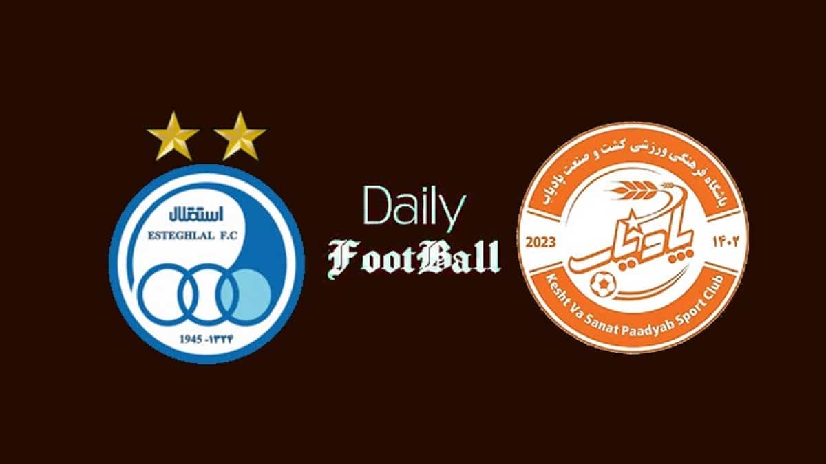 ساعت بازی استقلال و پادیاب خلخال امروز جمعه 30 آبان 1404 | دیلی فوتبال