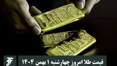 قیمت طلا امروز چهارشنبه 1 بهمن 1404؛ تغییرات لحظه ای بازار | دیلی فوتبال