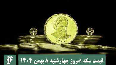 قیمت سکه امروز چهارشنبه 8 بهمن 1404؛ افزایش یا کاهش؟ | دیلی فوتبال