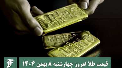 قیمت طلا امروز چهارشنبه 8 بهمن 1404؛ تغییرات لحظه ای بازار | دیلی فوتبال
